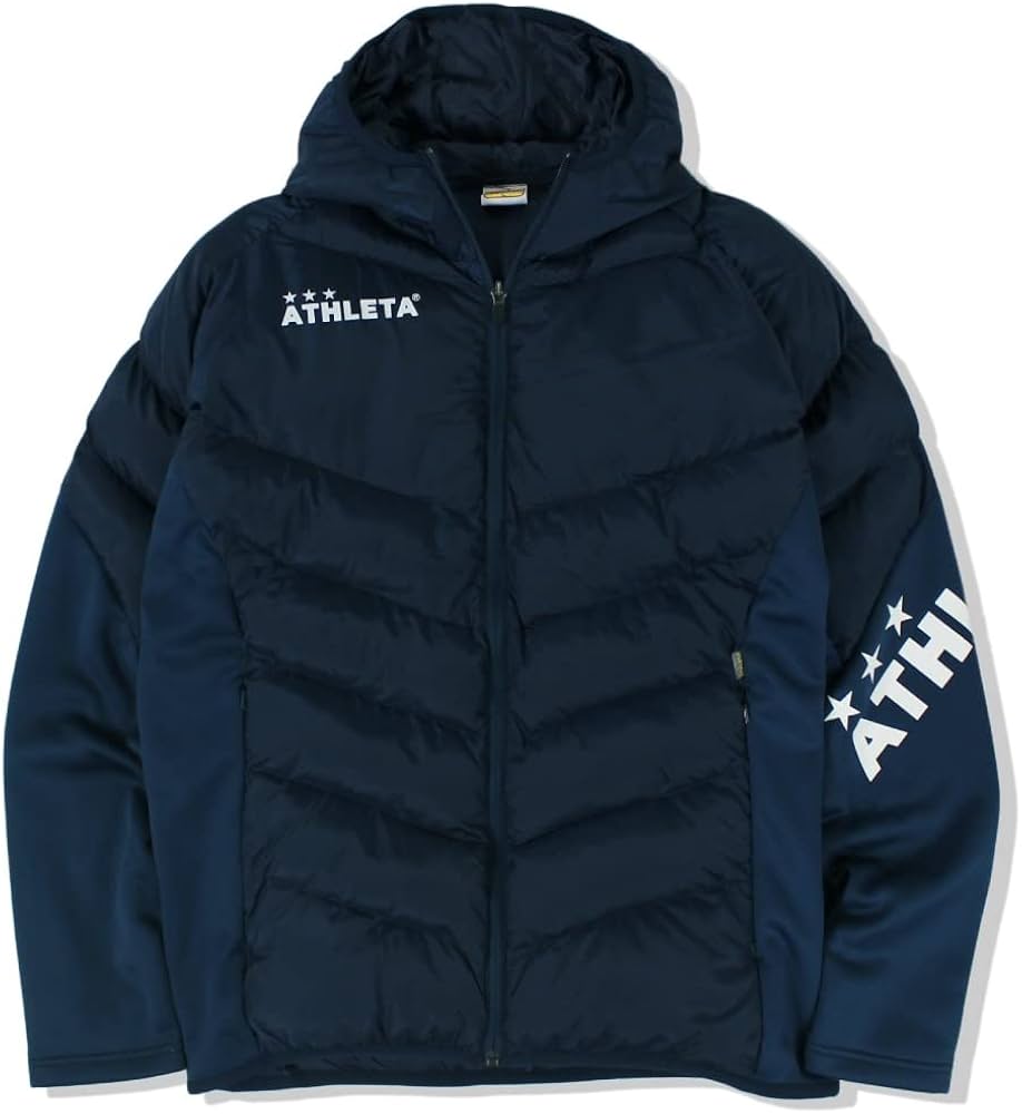 Amazon.co.jp: ATHLETA アスレタ 中綿ウォームジャケット S NVY