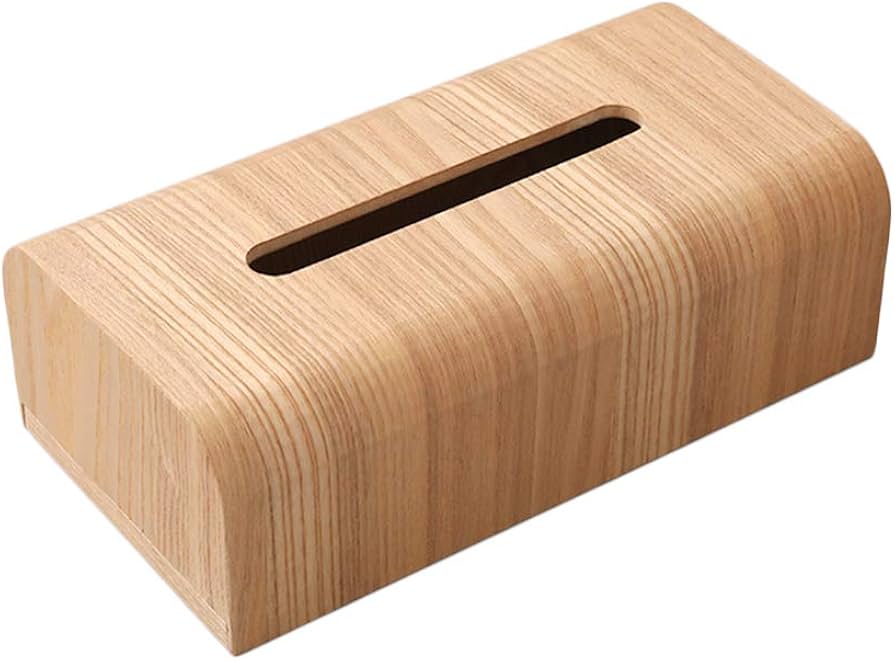 Amazon｜【天然素材】MUMAMI 木製 ティッシュボックス おしゃれな