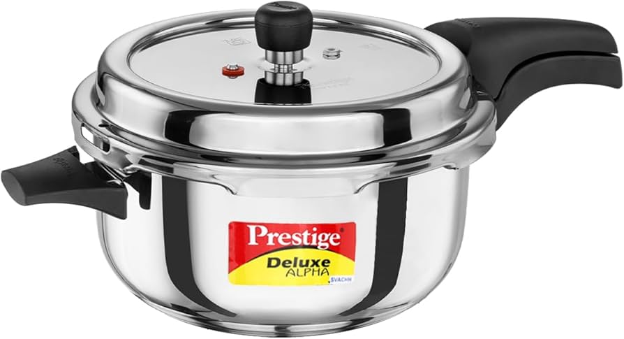 Amazon.com: Prestige Deluxe Alpha Svachh Stainless Steel Pressure