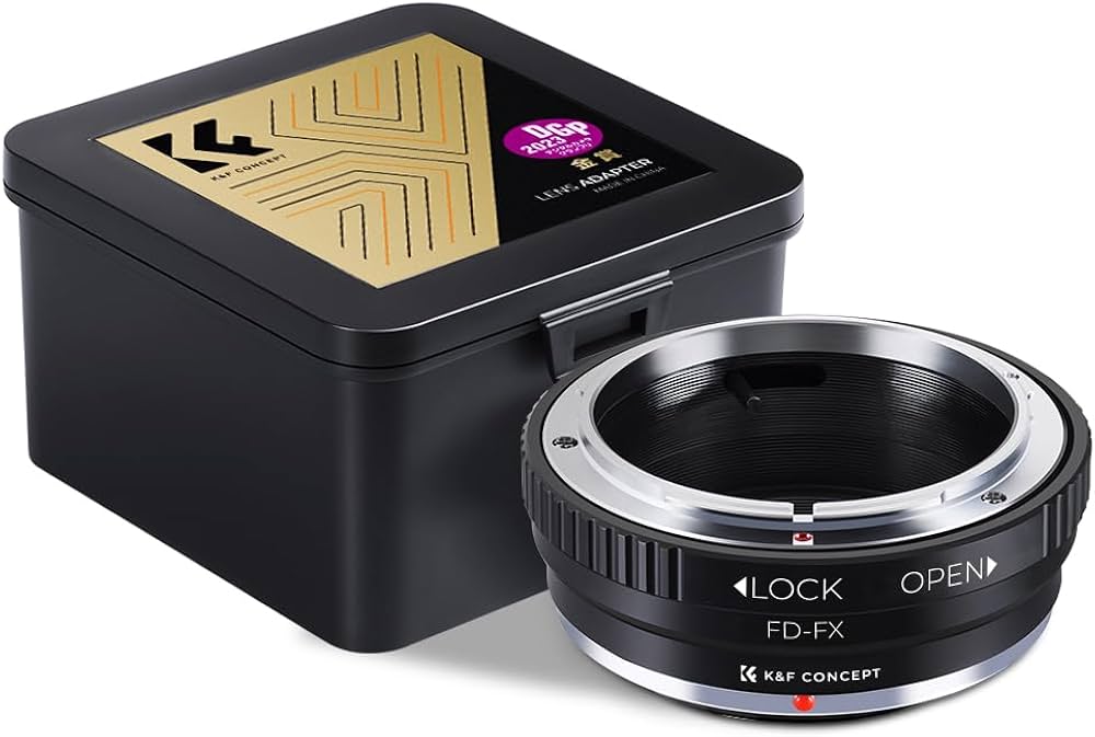 Amazon | K&F CONCEPT マウントアダプター FD-FX レンズマウント