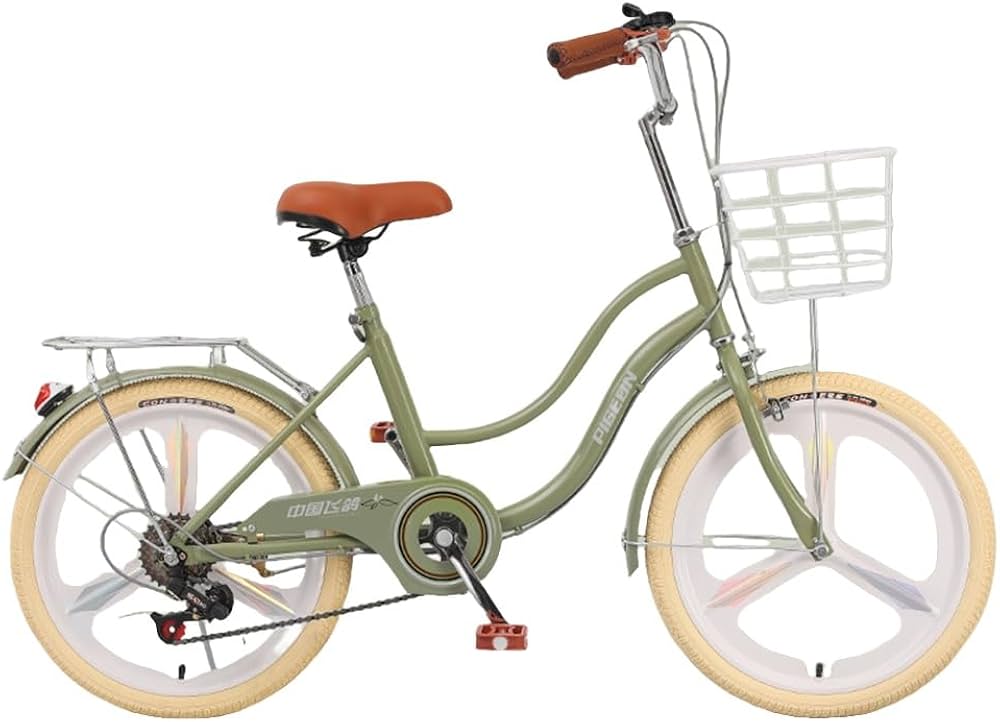 Amazon | Acnivko中学生、大学生、女の子自転車20/22/24インチ、女性用