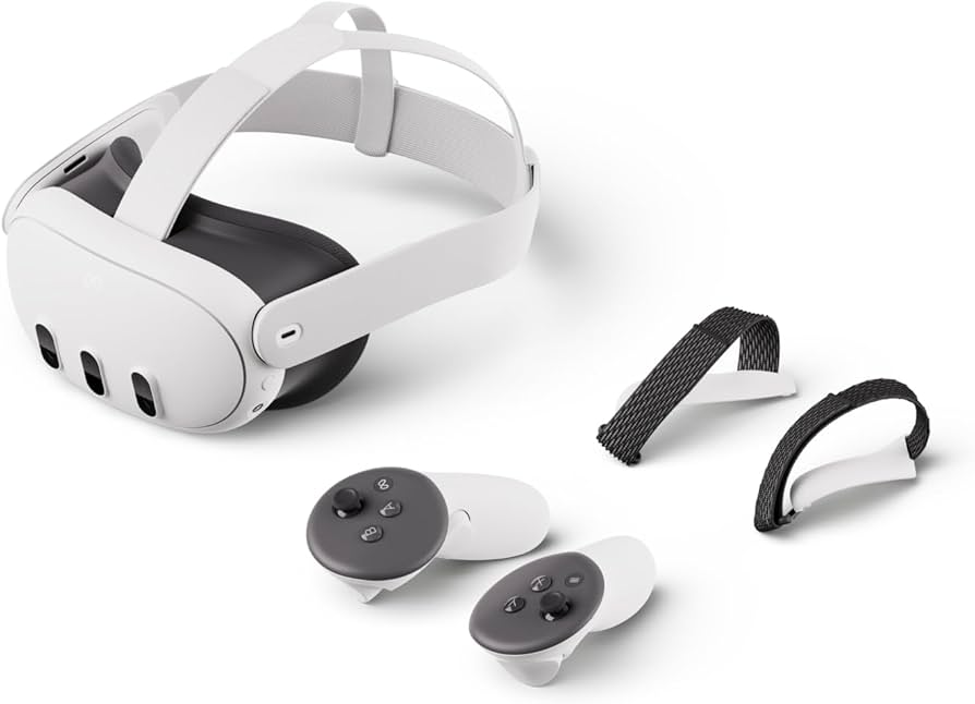 Meta Quest 3 128GB + Active Straps : Amazon.co.uk: PC & Video Games