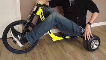 Amazon.com : Razor DXT Drift Trike Yellow, One Size : Sports