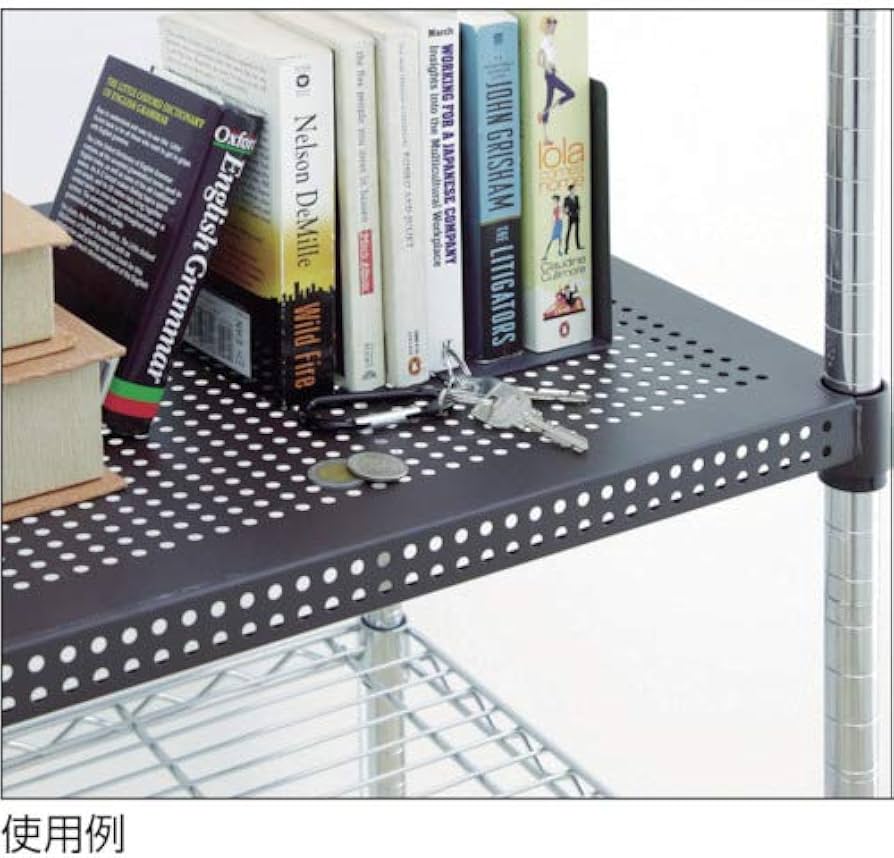 Amazon｜アイリスオーヤマ メタルラック パンチング棚板 ホワイト