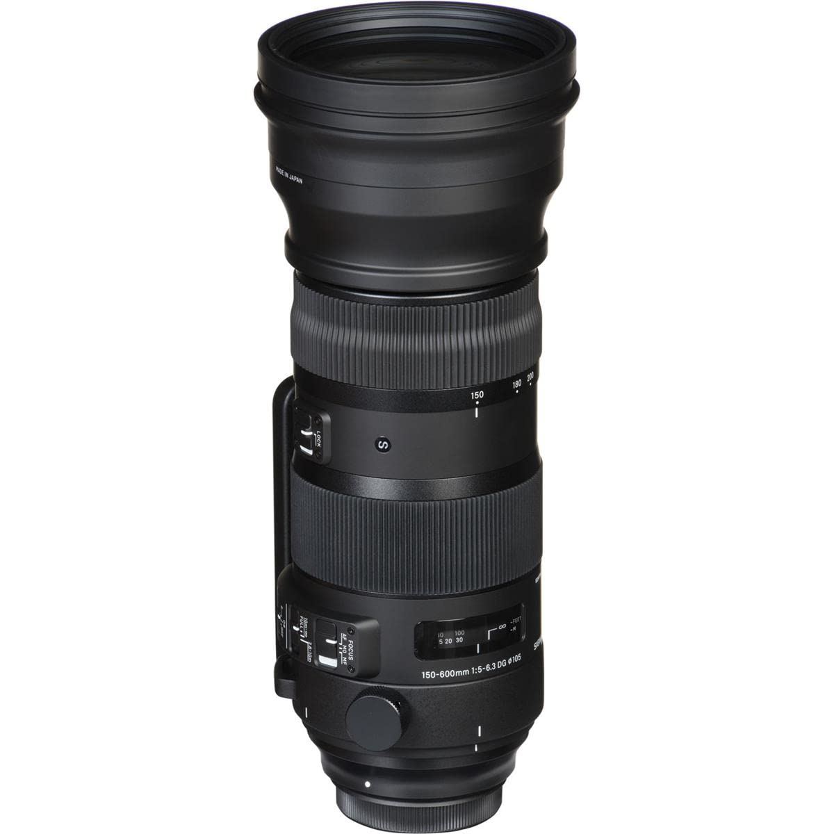 Sigma 150-600mm F5-6.3 DG OS HSM (S) Lens for Canon EF Cameras