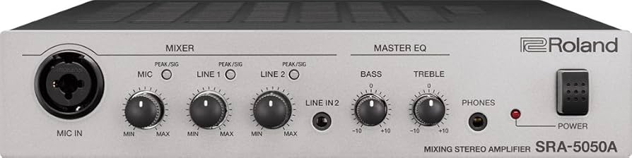 Amazon | Roland ローランド コンパクトミキシングアンプ SRA-5050A