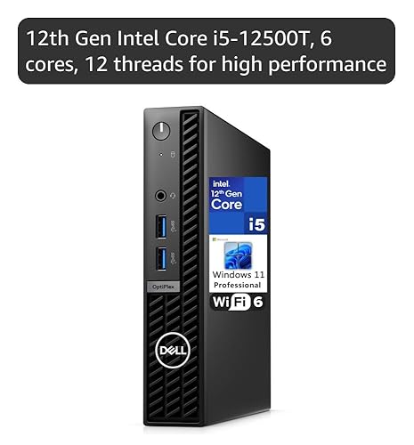 Amazon.com: Dell OptiPlex 7000 7010 MFF 1.2L Micro Form Factor