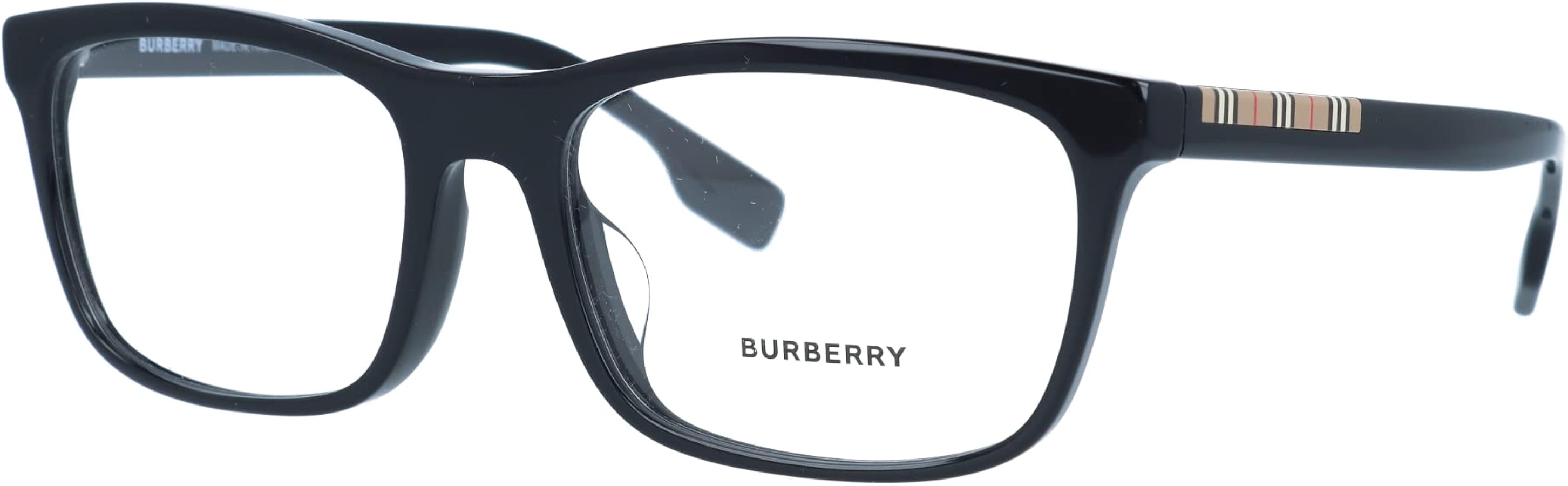 Amazon.com: BURBERRY Eyeglasses BE 2334 F 3001 Elm Black