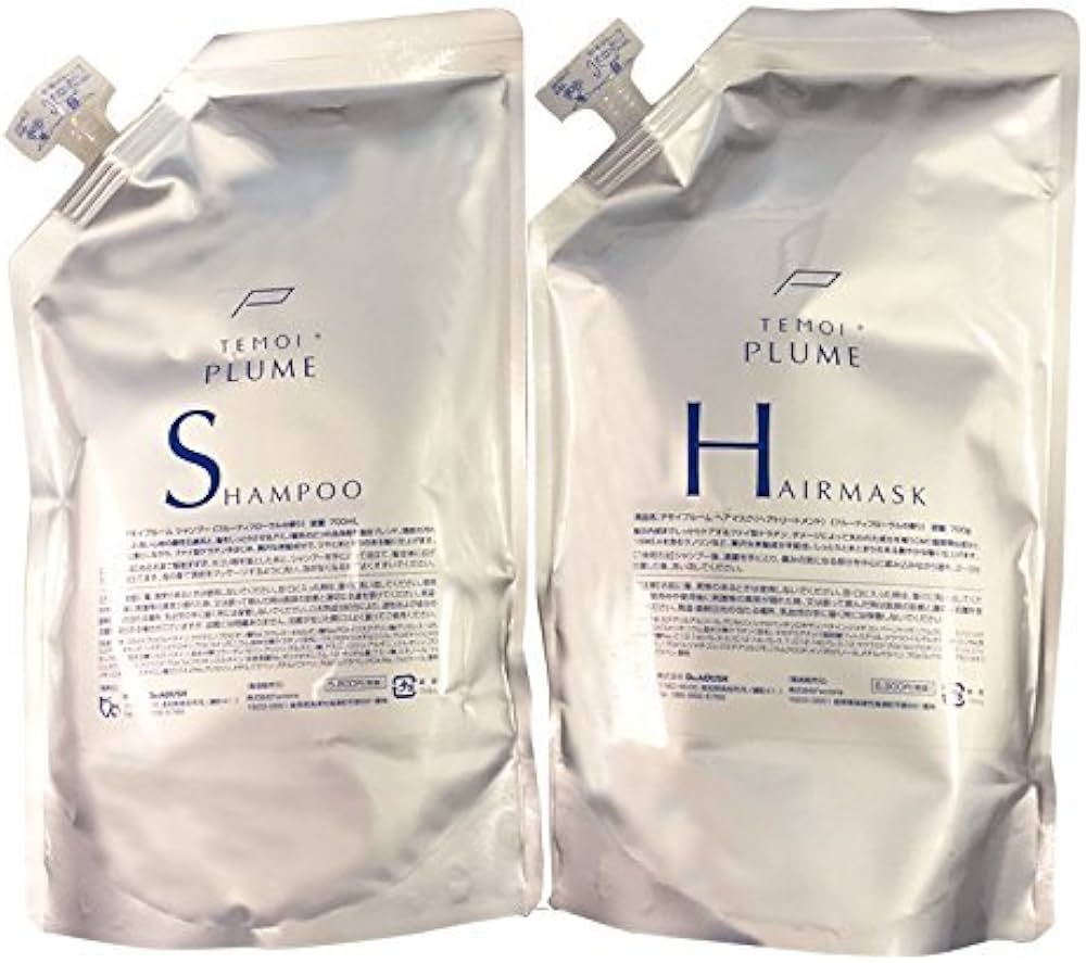 Amazon | テモイ(TEMOI) プルームシャンプー 700ml + ヘアマスク 700g