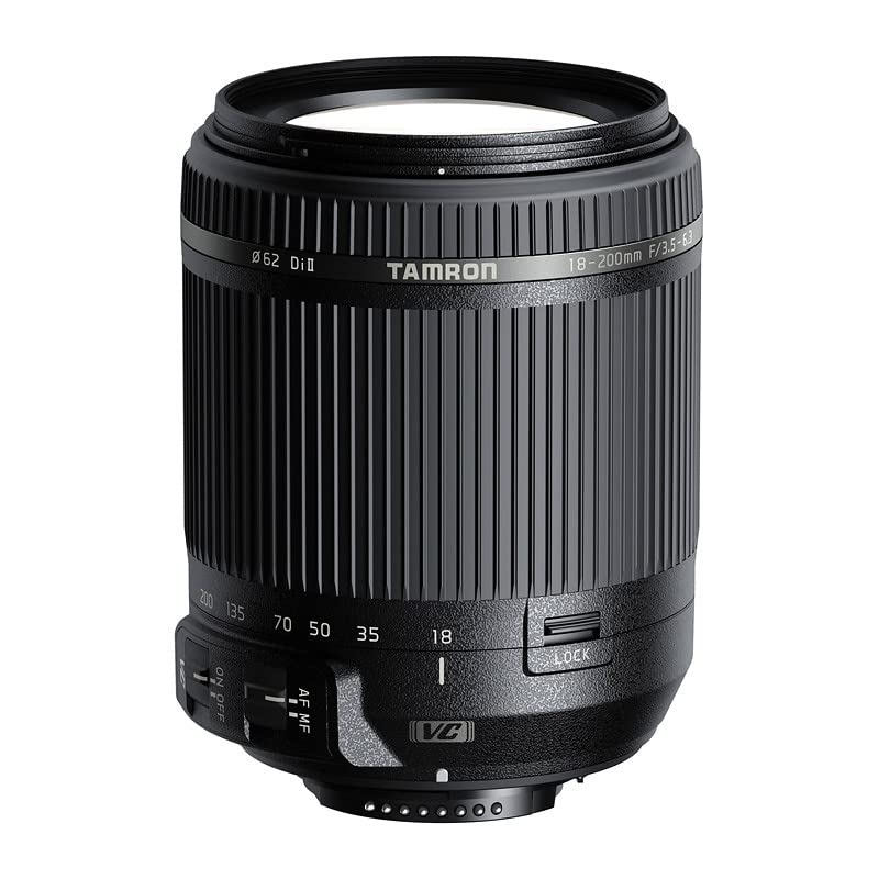 Amazon.com : Tamron AF 18-200mm F/3.5-6.3 Di-II VC All-in-One Zoom