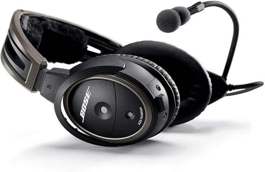 Amazon.com: Bose 324843-3020 A20 航空耳機帶藍牙雙插頭電纜,黑色: 電子