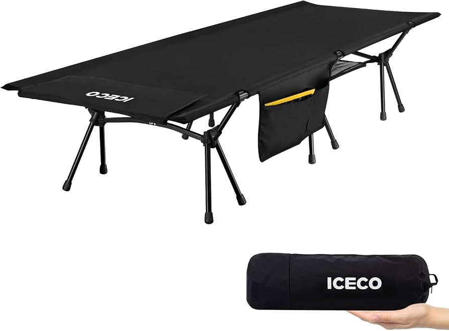 Amazon.co.jp: Upgrade ICECO キャンプコット 2WAY 1000D 耐荷重180KG