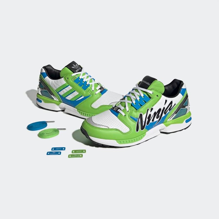Amazon.com | adidas ZX 8000 Kawasaki Shoes Men's, Green, Size 10.5