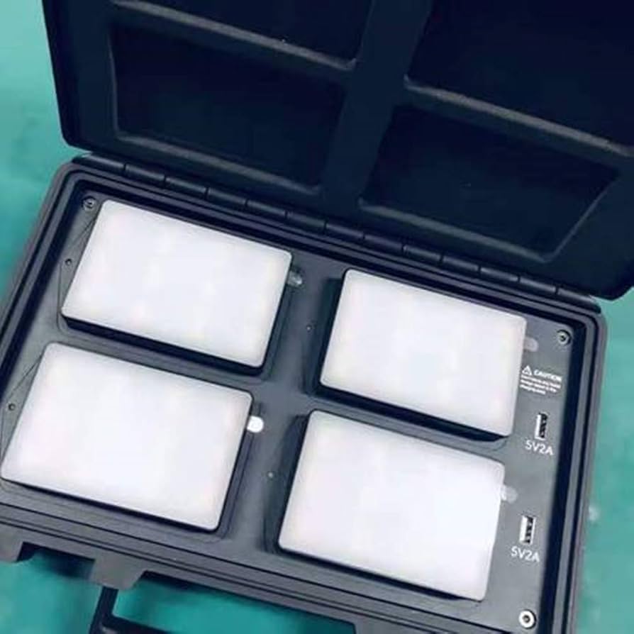 Amazon | Aputure AL-MC 4-Light Travel Kit 撮影照明ライト RGBWW