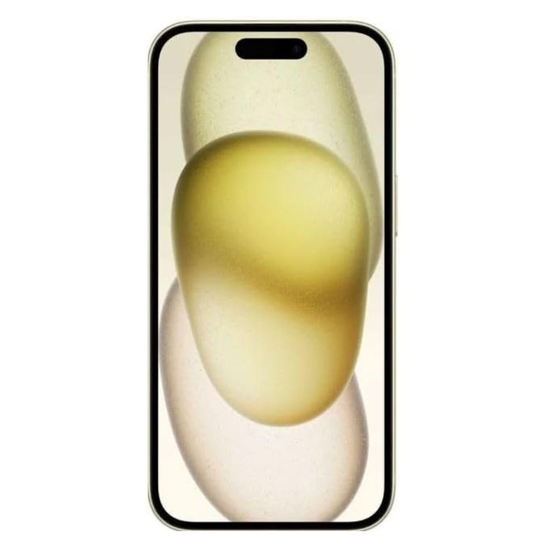 Amazon.com: Apple iPhone 15, 128GB, Yellow - Unlocked (Renewed