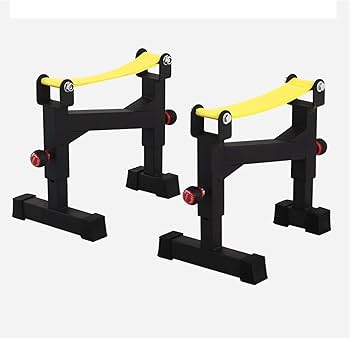 Amazon | バーベルにもなる ダンベル、デッドリフトバッファースタンド