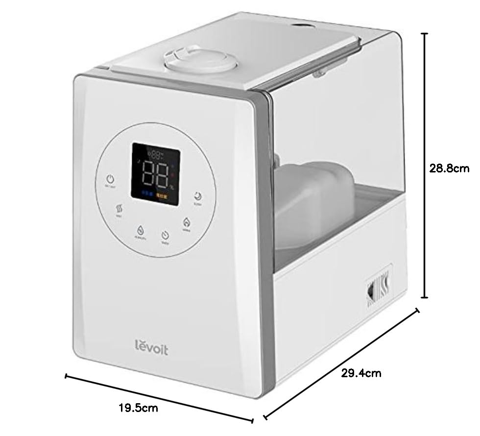 Amazon.co.jp: Levoit (レボイト) 加湿器 大容量 6L ~25畳 【進級