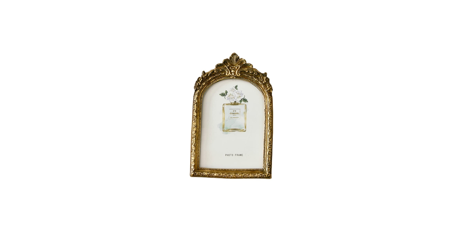 XIYUAN Vintage Photo Frame 5x7 Antique Photo Frame With Glass Top