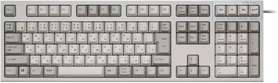 Amazon.co.jp: 東プレ REALFORCE SA R2 日本語112キー 静電容量無接点