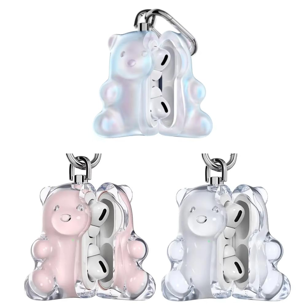 Amazon | Gummy Bear ヘッドホンケース かわいいくま Airpods 4/3/Pro
