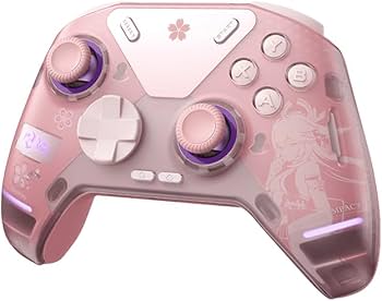 Amazon.co.jp: 原神 八重神子 モデル ワイヤレスコントローラー 公式