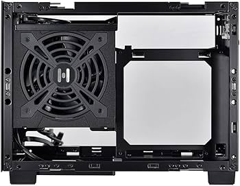 Amazon | LIANLI Q58-B-4 ブラック Mini-ITX PCケース 3スロットサイズ