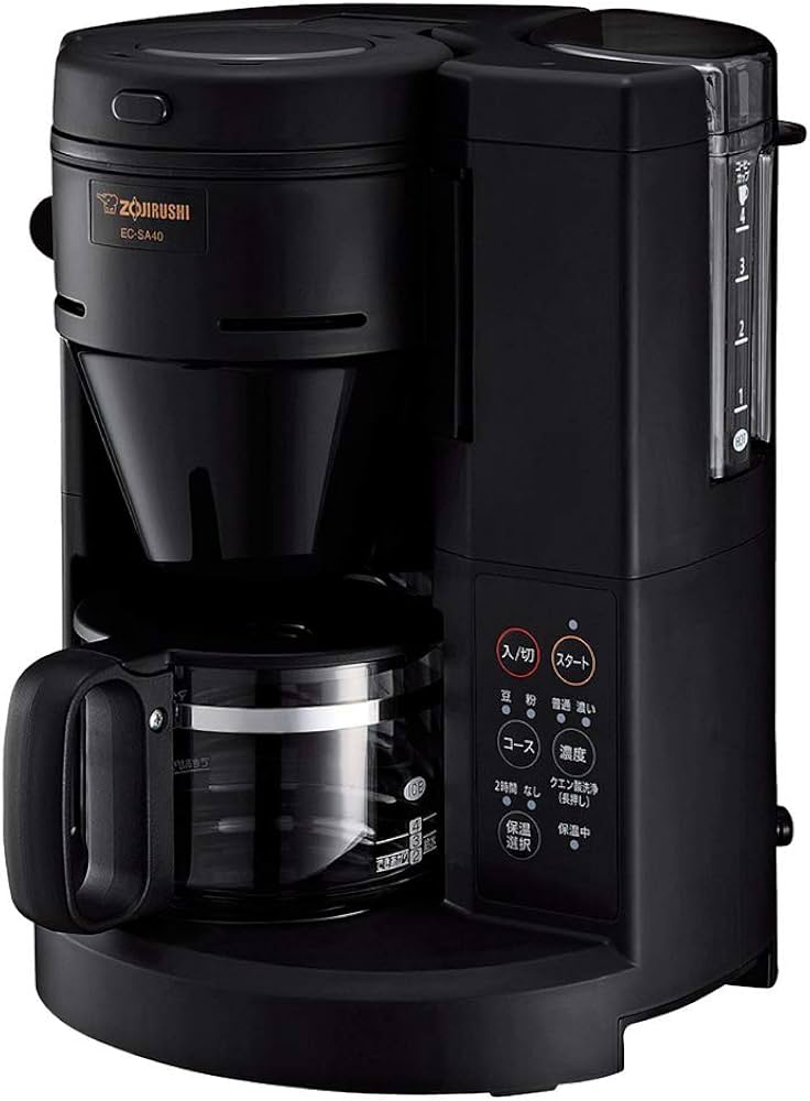 Amazon | 象印マホービン コーヒーメーカー 全自動 ブラック EC-SA40