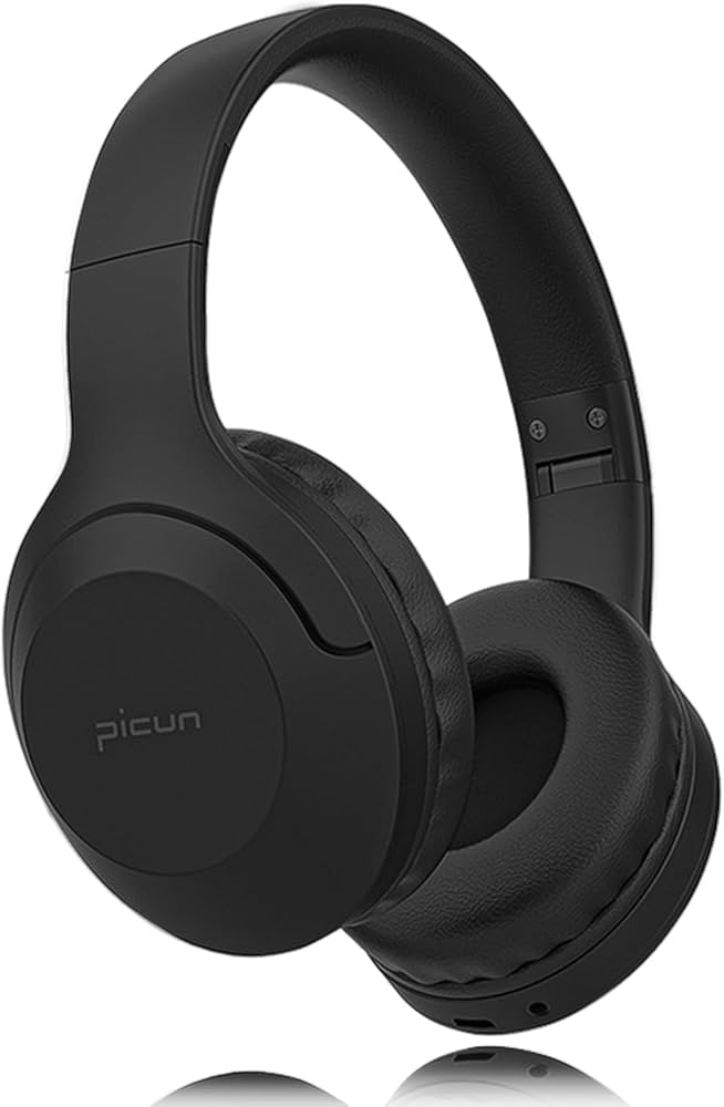 Amazon.co.jp: Picun ワイヤレスヘッドホン, オーバーイヤーヘッドホン