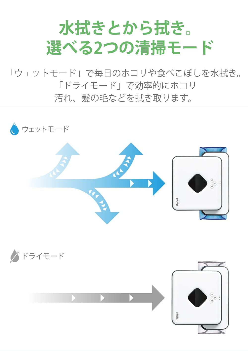 Amazon | ブラーバ 390j アイロボット 床拭きロボット 水拭き ロボット