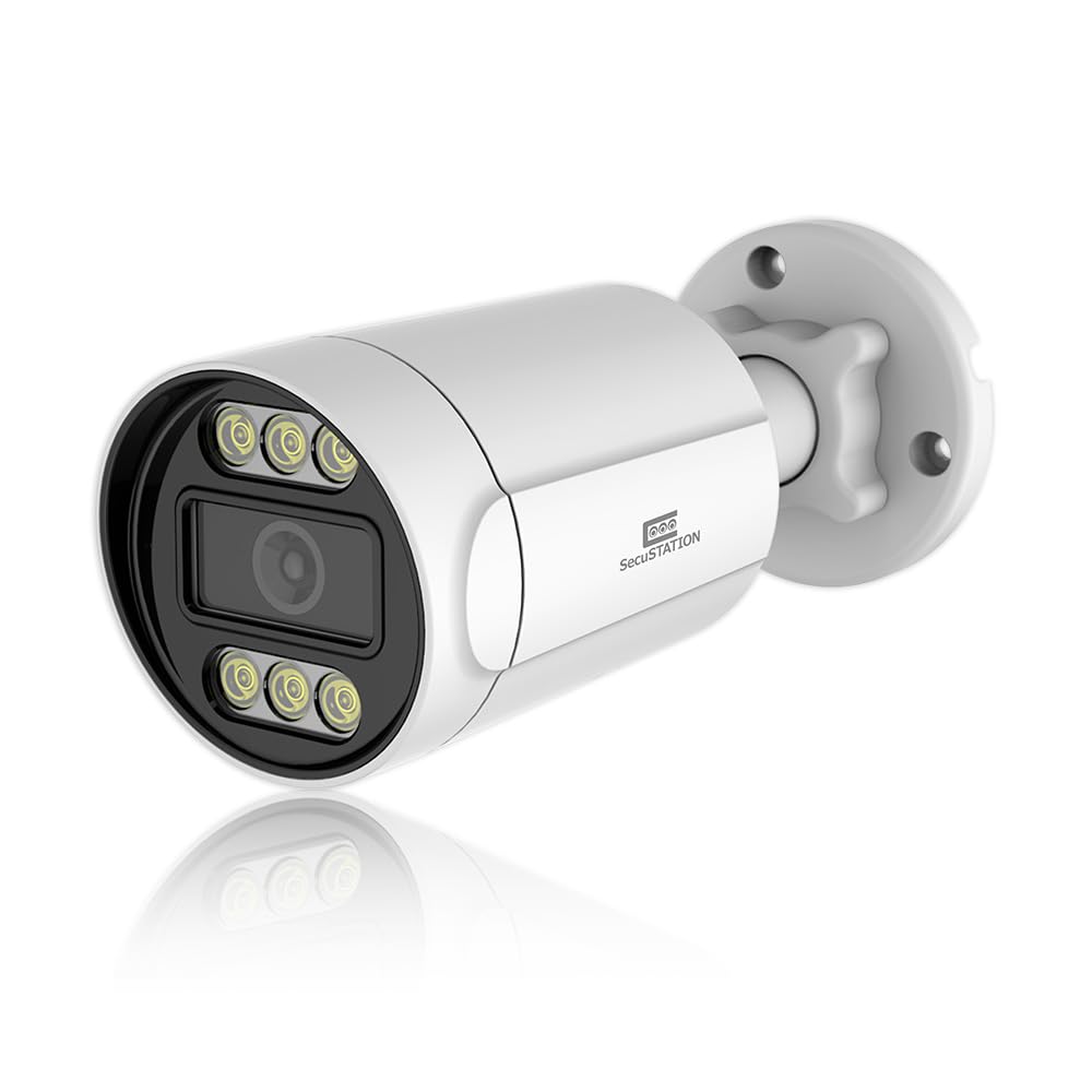 Amazon.co.jp: SecuSTATION SC-PX85(A) ホワイト 増設用単体防犯PoE