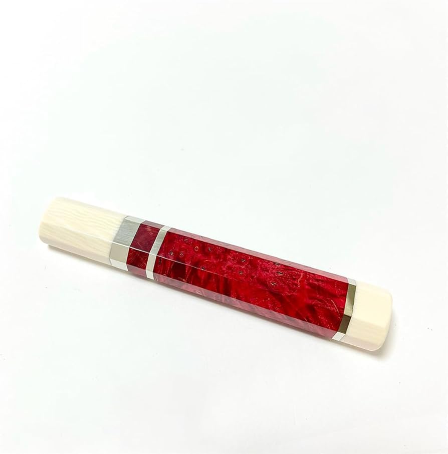 Amazon | 朱雀 スタビライズドウッド 人工象牙 三段銀巻 ふぐ引300