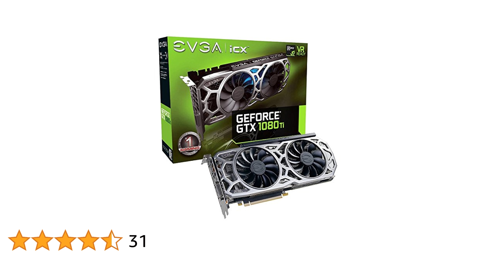 グラフィックボード・グラボ・ビデオカード EVGA GeForce GTX 1080 Ti