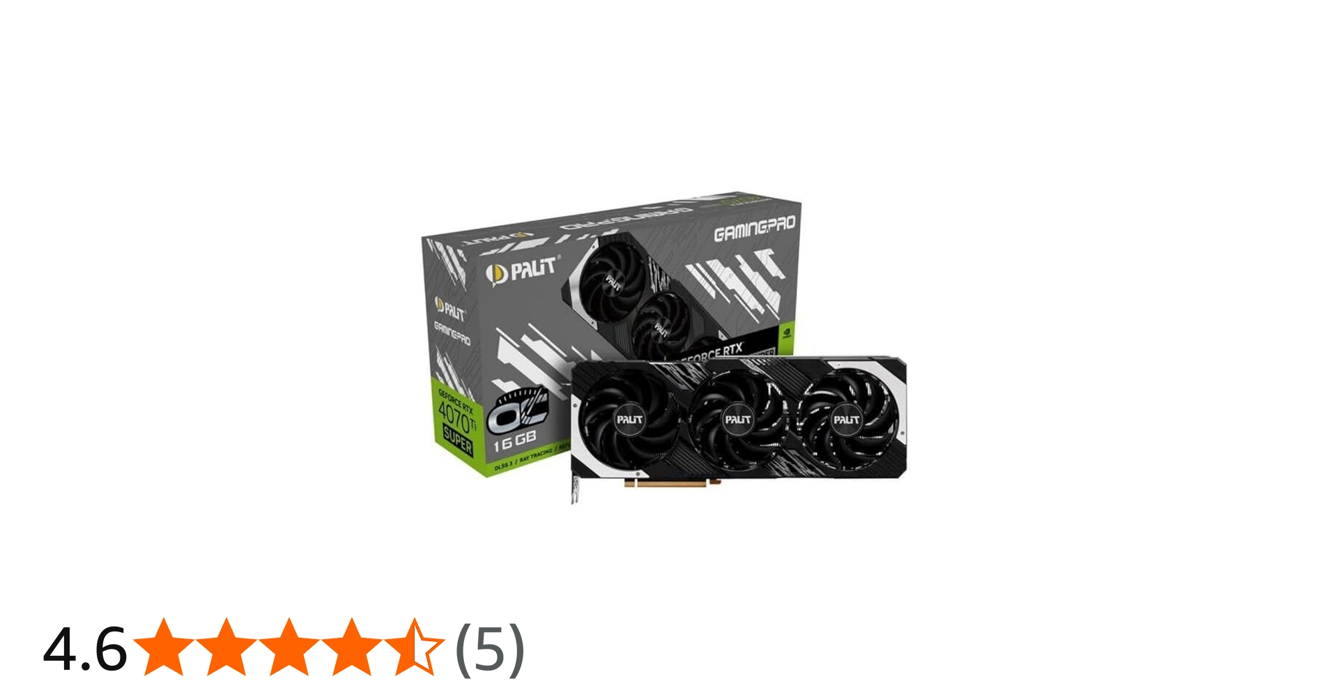 Amazon.co.jp: Palit(パリット) GeForce RTX 4070 Ti SUPER GamingPro
