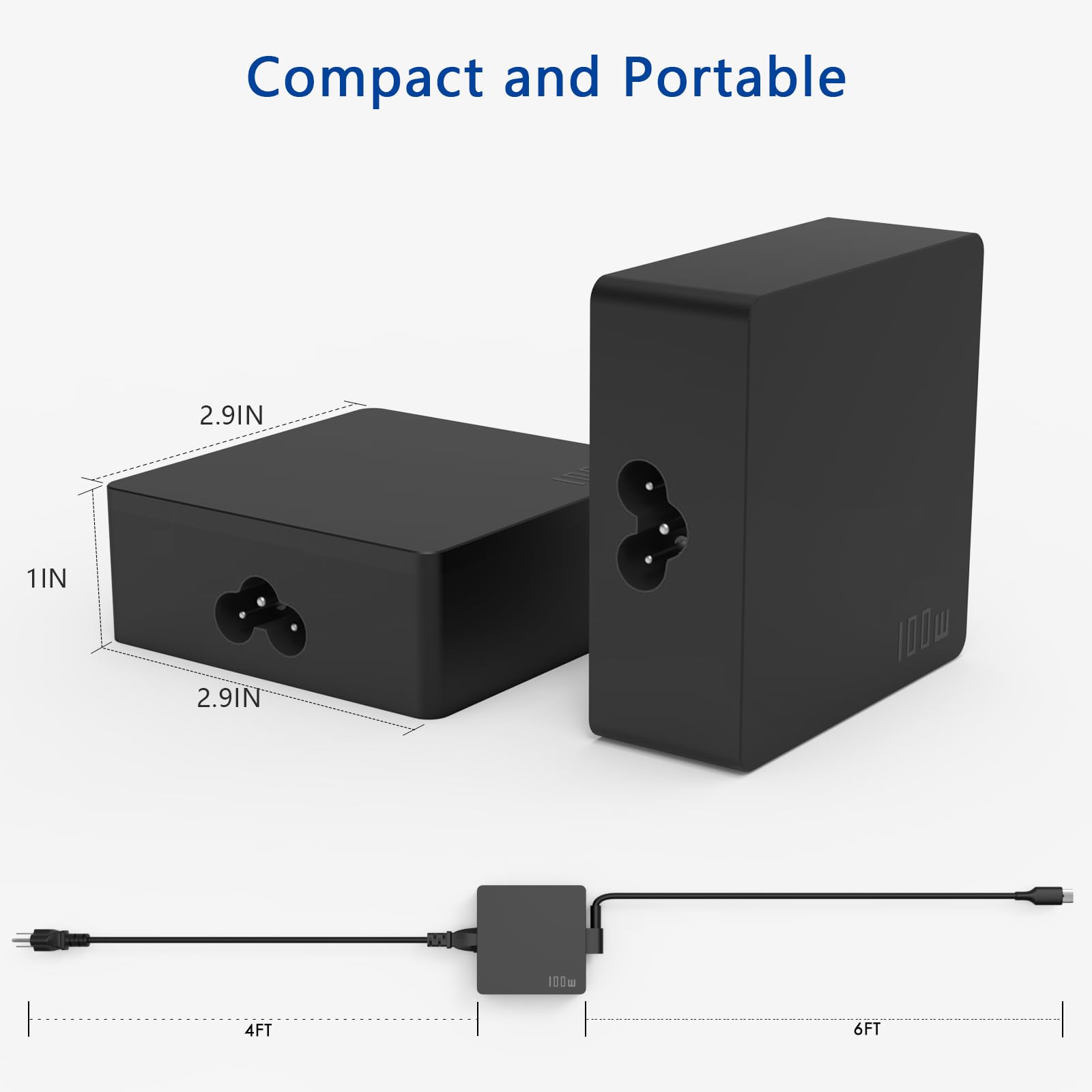 Amazon.com: Ruilezyo 100W Laptop Charger USB Type C Compatible