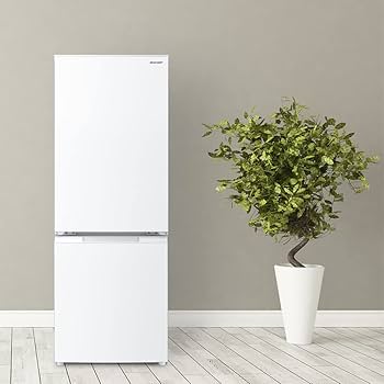 Amazon.co.jp: シャープ 冷蔵庫 SJ-D18J-W 幅49.5cm 179L 扉の開閉を