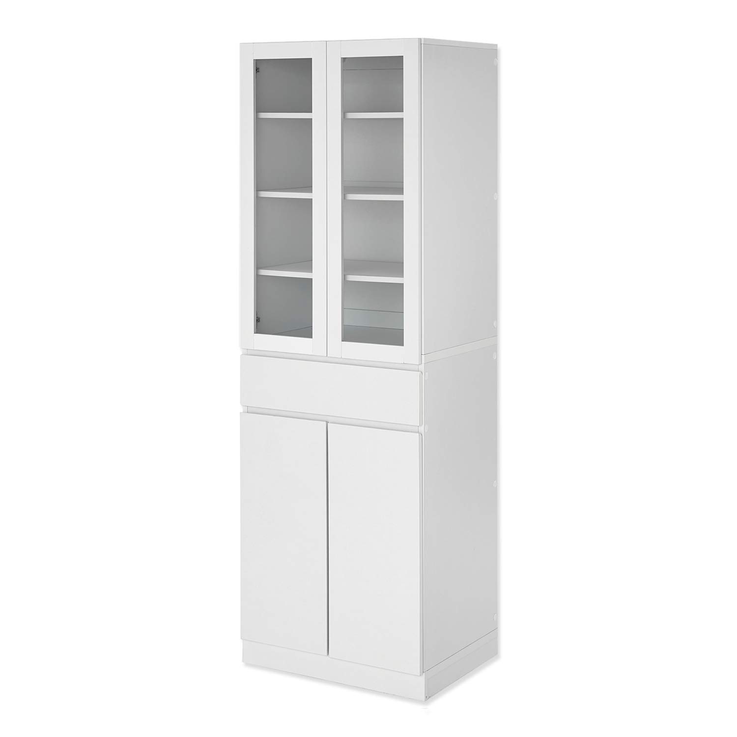 Amazon｜LOWYA ロウヤ キッチン収納 食器棚 キッチンボード スリム 約