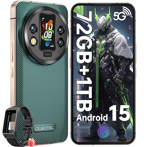 Amazon | OUKITEL WP200 Pro 5G SIMフリー スマホ 本体 72GB RAM +1TB