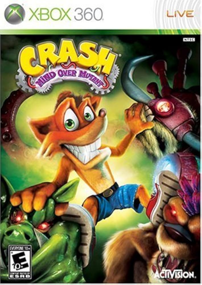 Amazon.com: Crash Mind Over Mutant - Xbox 360 (Renewed) : Video Games