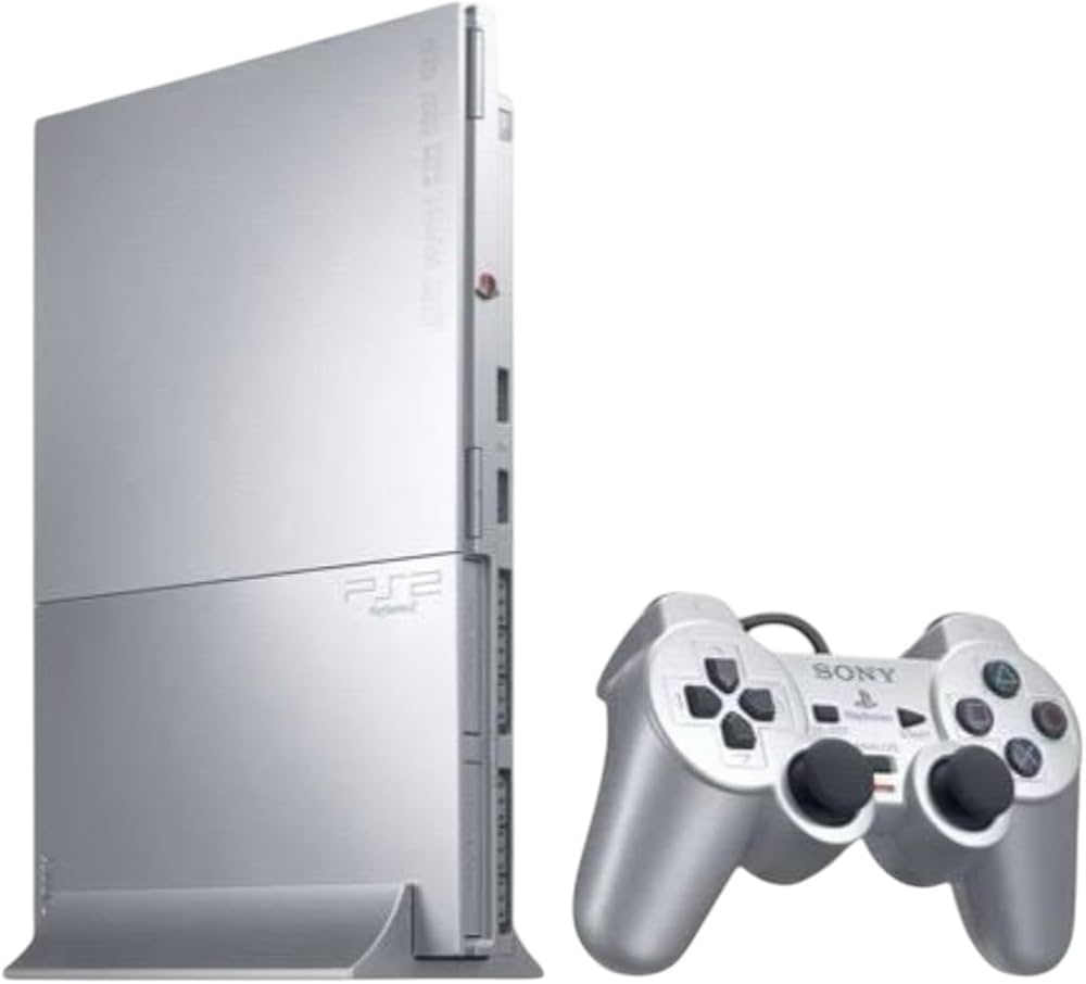 Amazon | PlayStation 2 サテン・シルバー (SCPH-90000SS) 【メーカー