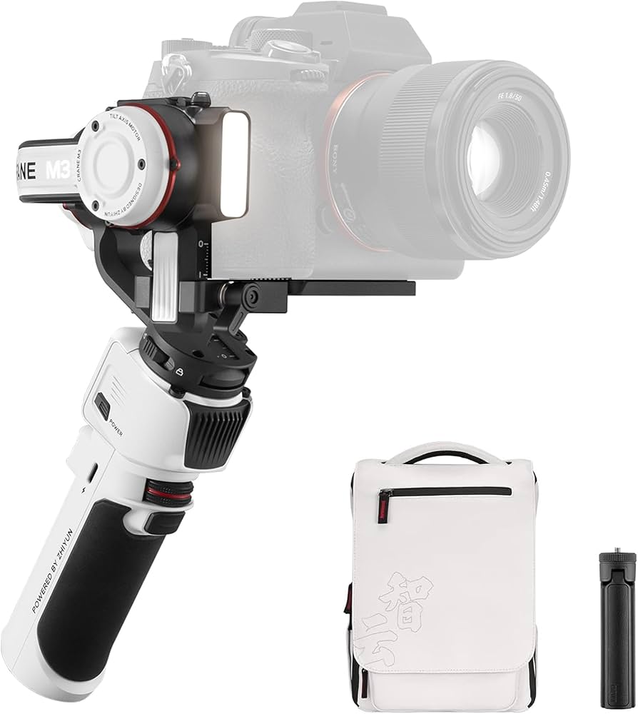 Amazon | Zhiyun Crane M3コンボハンドヘルド3軸カメラジンバル