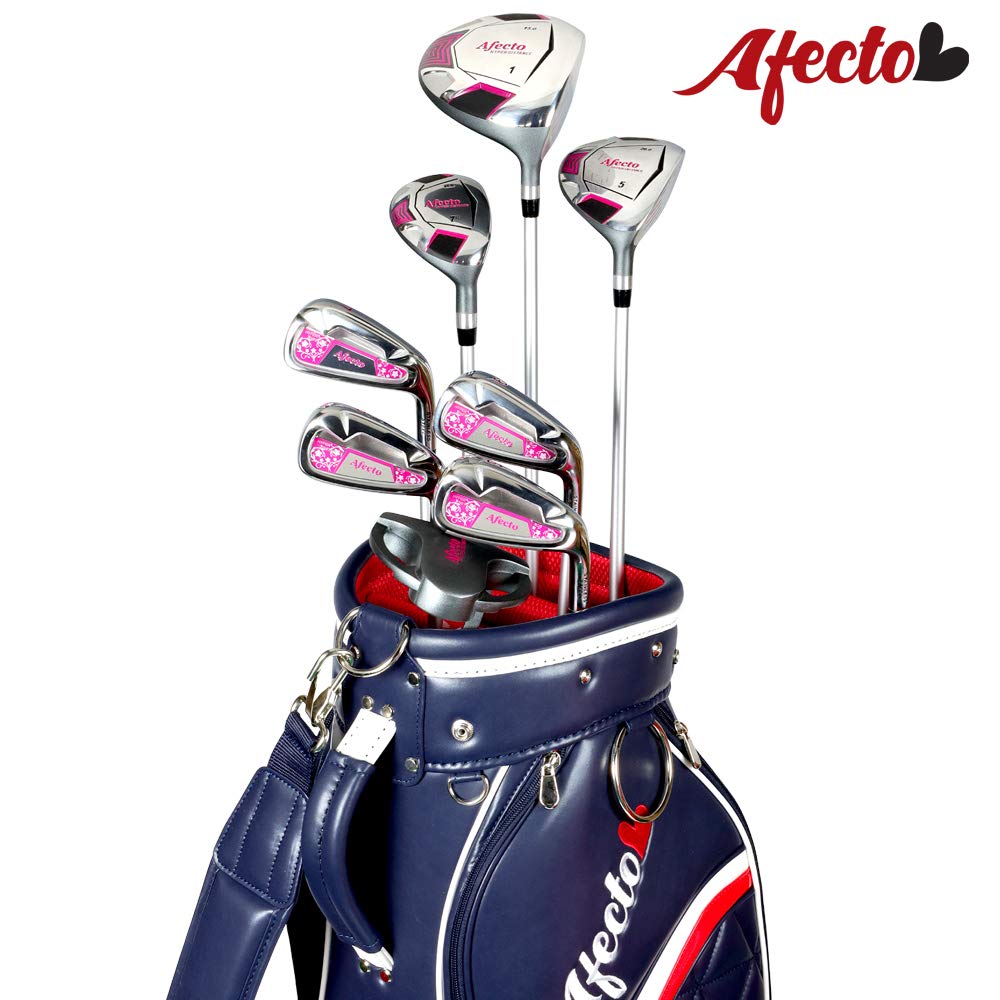 Amazon.co.jp: 【右用】 AFECTO（アフェクト）レディース ゴルフセット