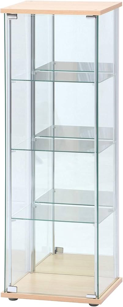 Amazon.co.jp: 不二貿易 コレクションケース フィギュアケース 4段 幅