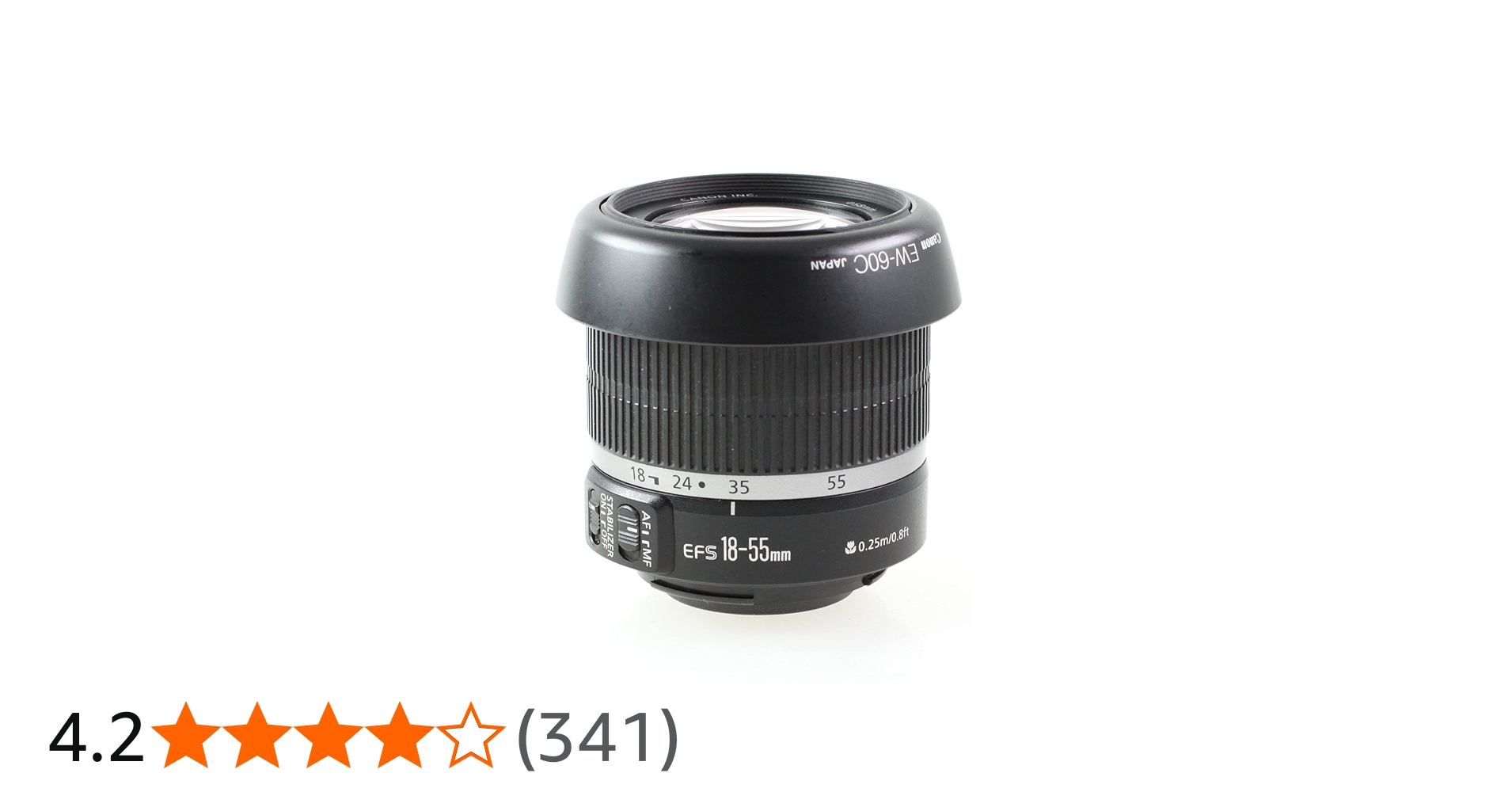 Amazon.co.jp: Canon 標準ズームレンズ EF-S18-55mm F3.5-5.6 IS APS-C