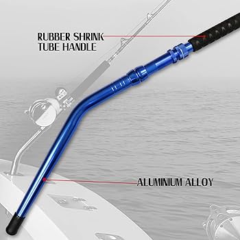 Amazon | Fiblink ベントバットフィッシングロッド 2ピース 5フィート1