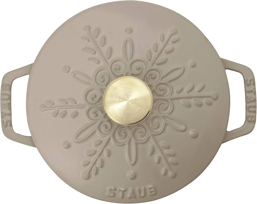 Amazon.co.jp: staub ストウブ 「 スノーフレーク ワナベ リネン S