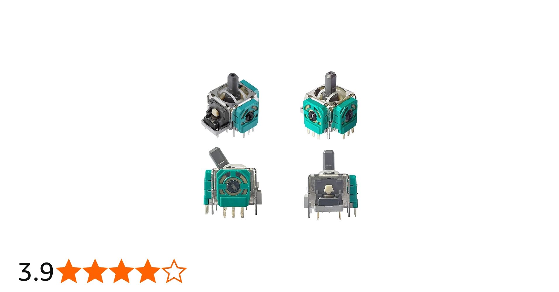 Amazon | ElecGear 4個EL4交換用ジョイスティック + 追加のギフト