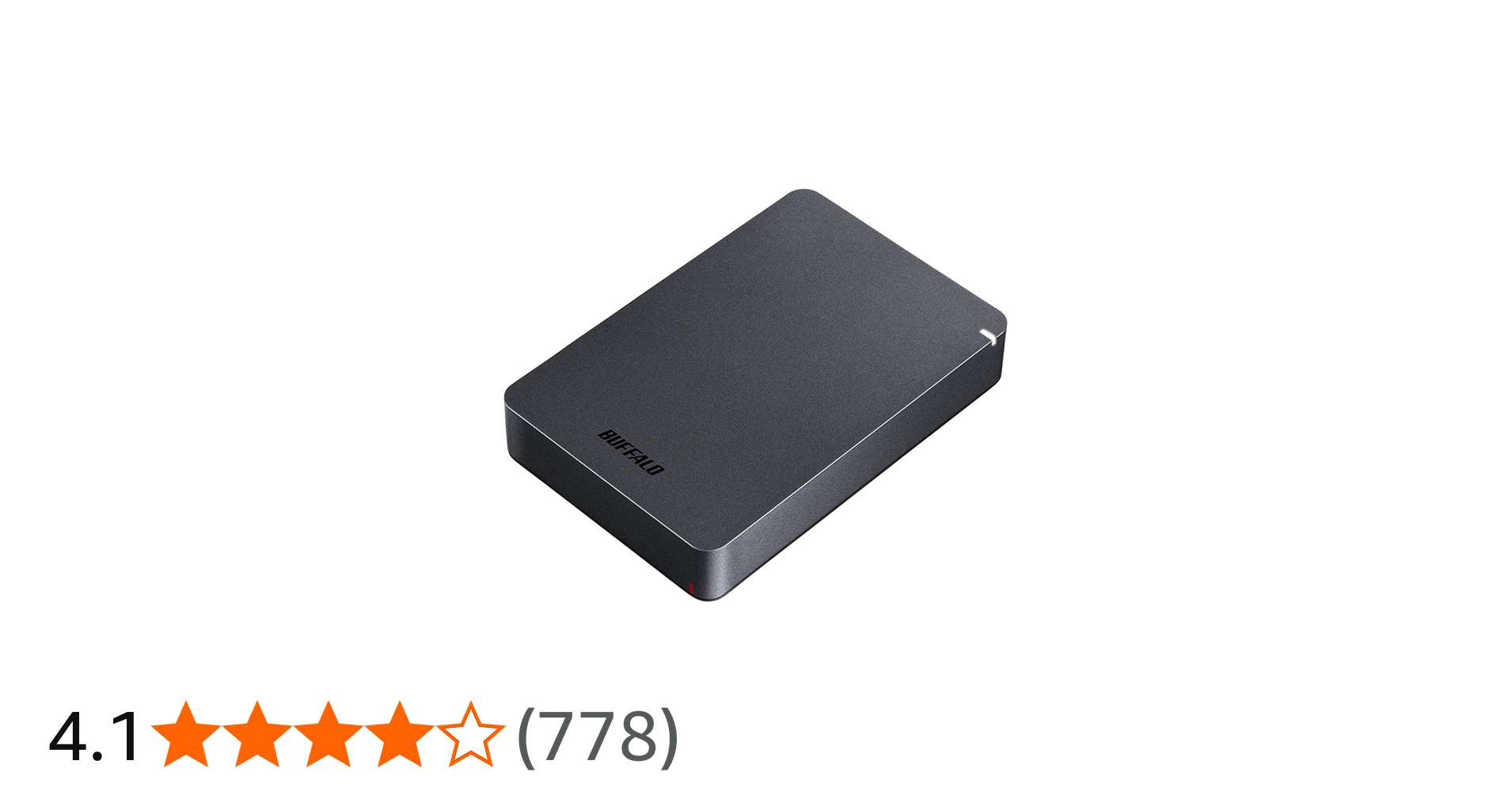 Amazon | BUFFALO USB3.1(Gen.1)対応 耐衝撃ポータブルHDD 4TB