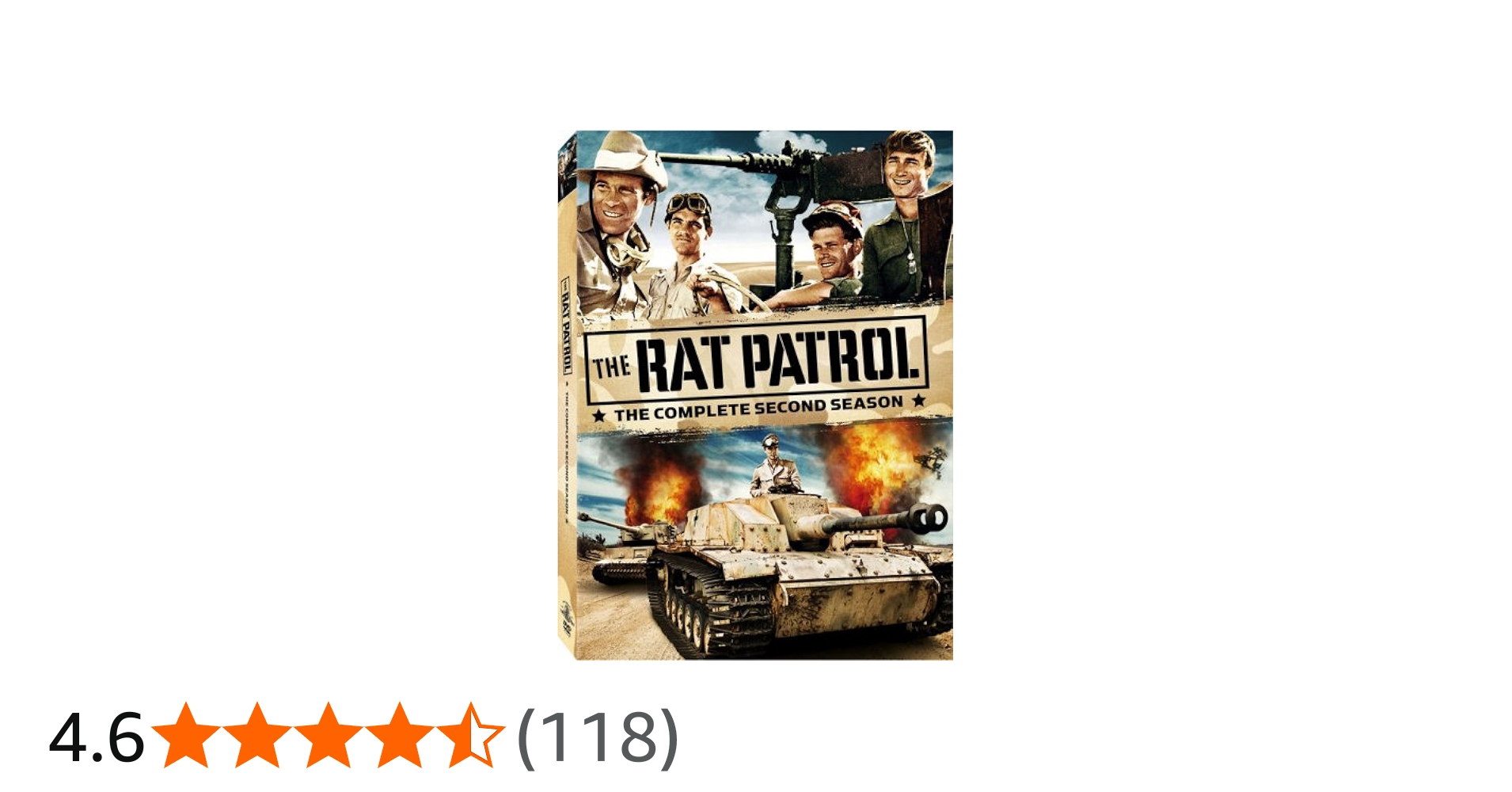 Rat Patrol: Season 2: Amazon.ca: Christopher George, Gary Raymond