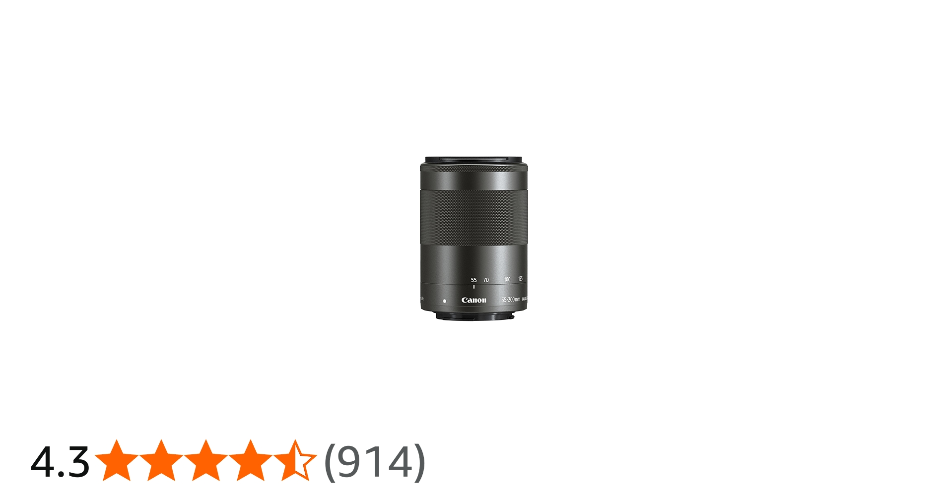 Amazon.co.jp: キヤノン 望遠ズームレンズ EF-M55-200mm F4.5-6.3 IS