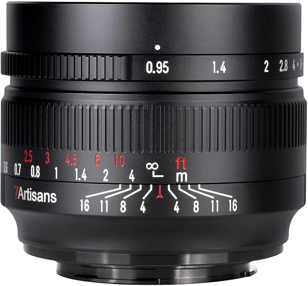 Amazon.co.jp: 七工匠 7Artisans 50mm F0.95 (ソニーEマウント APS-C